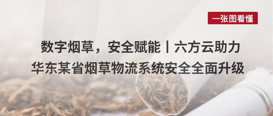 数字烟草，安全赋能丨瓦力棋牌(中国)助力华东某省烟草物流系统安全全面升级